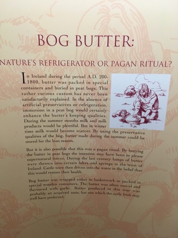 Bog butter sign